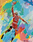 Art Canvas Paintings - Michael Jordan Art